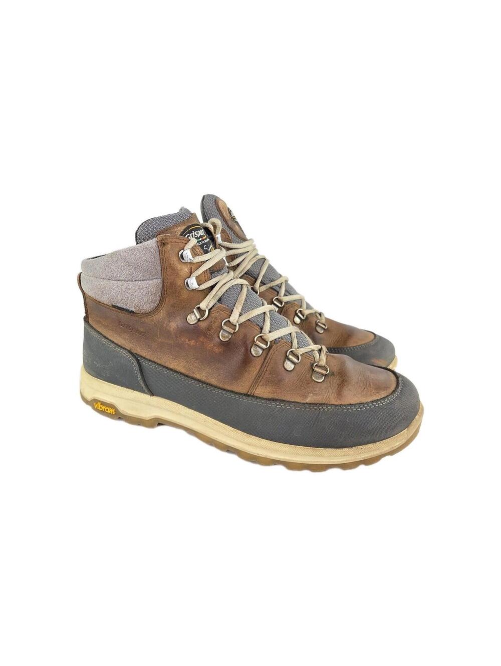 Grisport Orford winter boots US 11 rugged Vibram outsol Brown Leather Hiking